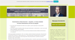 Desktop Screenshot of edukacjainwestowania.pl