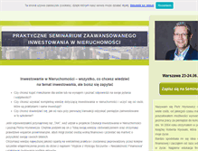 Tablet Screenshot of edukacjainwestowania.pl